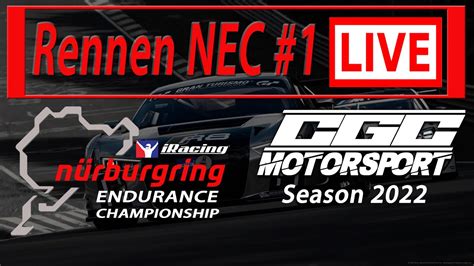 N Rburgring Endurance Championship Iracing Rennen Race Youtube