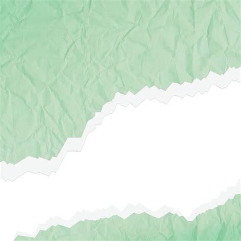 Green Torn Paper Border Png