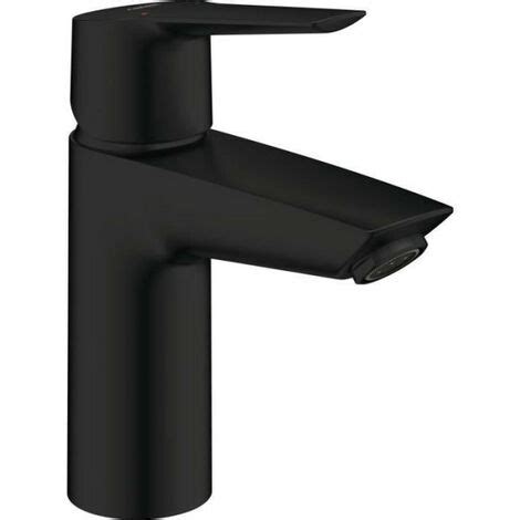 Mitigeur lavabo monocommande GROHE Start noir mat taille S économie d eau