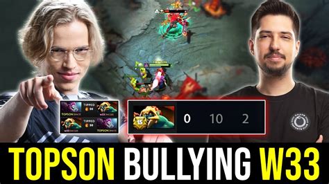 History Repeats Itself Topson Bullying W Ha In Mid Lane Dota