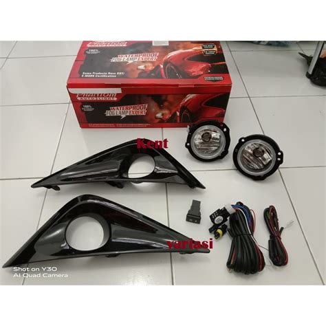 Jual Paket Lampu Fog Lamp Cover Foglamp All New Rush Terios 2018 2019