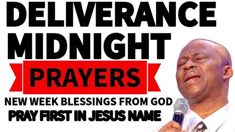 Th June Dr Dk Olukoya Midnight Prayers For Spiritual