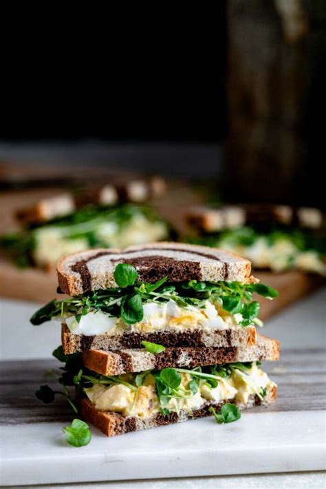 Watercress Sandwich Healthy Seasonal Recipes