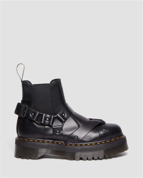 2976 Harness Leather Platform Chelsea Boots Dr Martens