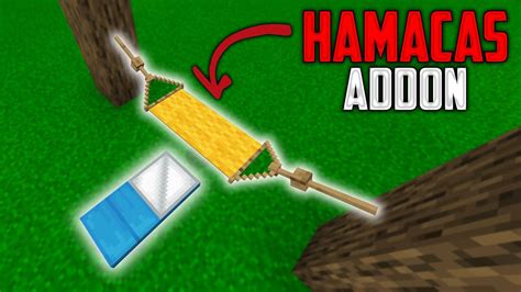 HAMACAS Y SACOS De Dormir Para Minecraft PE Bedrock YouTube