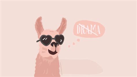 Pink Llama Wallpapers - Wallpaper Cave