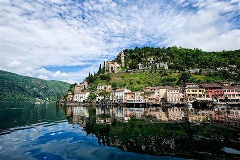 Morcote One Of The Most Beautiful Villages In Switzerland