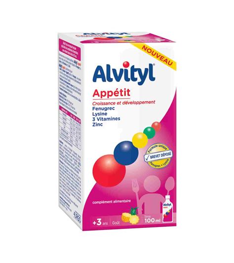 Alvityl AppÉtit Sirop 100ml Anais