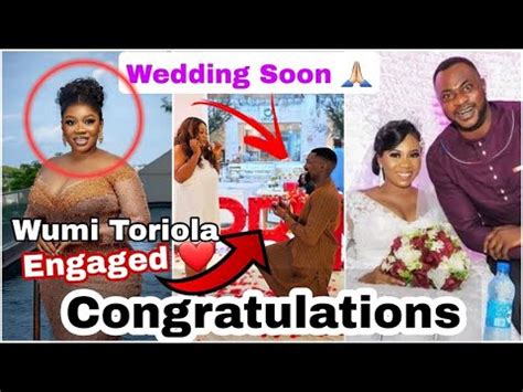 Congratulations As Yoruba Movie Actress Wumi Toriola Engaged Odunlade