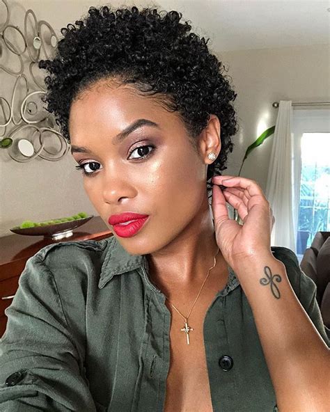 Hairinspiration 25 Gorgeous Ways To Rock Your Twa Big Chop