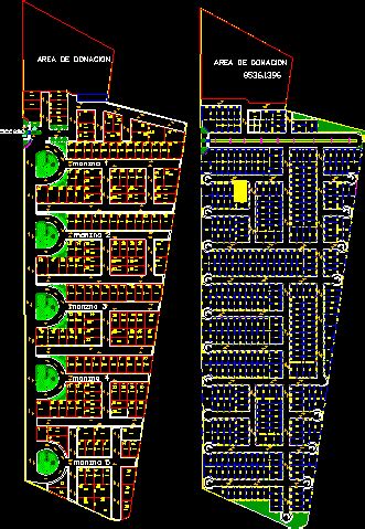 Subdivision Maps DWG Block For AutoCAD Designs CAD