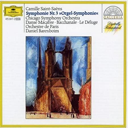 My favourite classical music: Saint-Saëns - Symphony No. 3 "Organ symphony"