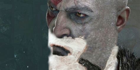 God Of War Ragnarok Art Director Shows Off Beardless Old Man Kratos