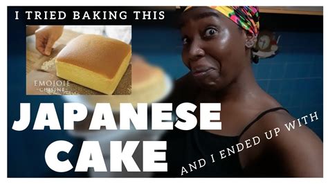 Trying To Make Japanese Cotton Sponge Cake Jiggly Fluffy Cake Recipe Withme Youtube