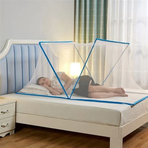 Folding Mosquitoes Net Foldable Bed Canopy Portable Anti Mosquitoes Cover Netting Tent For