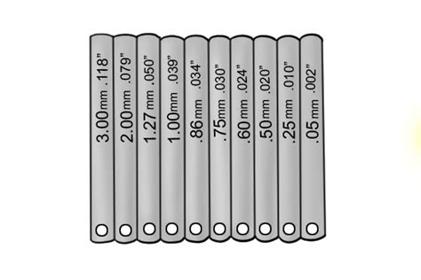 What is a combined imperial and metric feeler gauge? - Wonkee Donkee Tools