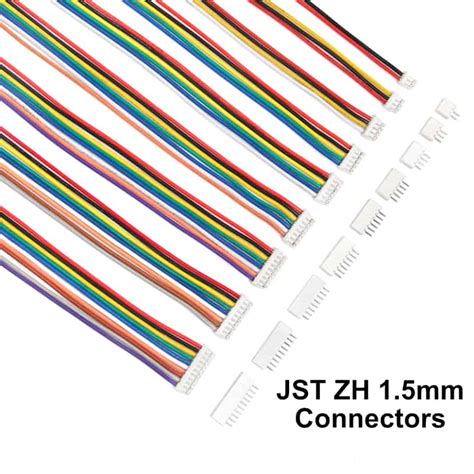 JST ZH 1 5mm Pitch 2 Pin Cable Set