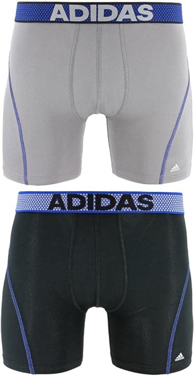 Adidas Men S Sport Performance Climacool Boxer Brief Underwear 2 Pack Clothing