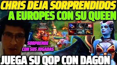 CHRIS LUCK CARREA A SU TEAM CON SU QUEEN OF PAIN CON DAGON