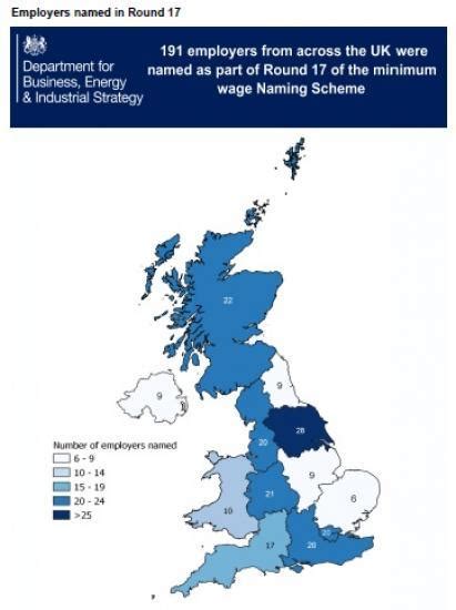 Employers Named And Shamed For Paying Less Than Minimum Wage