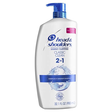 Head And Shoulders Classic Clean Anti Dandruff 2 In 1 Shampoo And Conditioner 32 1 Fl Oz