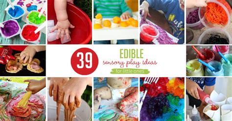 39 Edible Sensory Play Ideas for Little Ones | Hands On As We Grow®