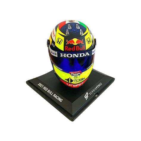 Sergio Perez #11 2021 Mini Helmet 1:4 – Fueler store