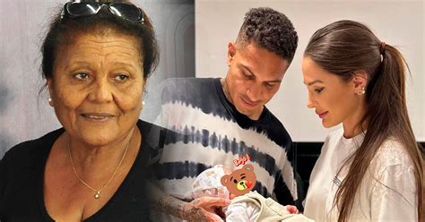 Doña Peta se luce feliz con el bebé de Paolo Guerrero Ya era tiempo