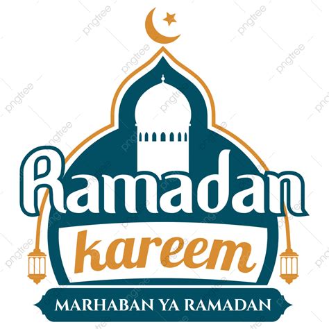 Gambar Huruf Untuk Marhaban Ya Ramadhan Kareem Dengan Latar Belakang