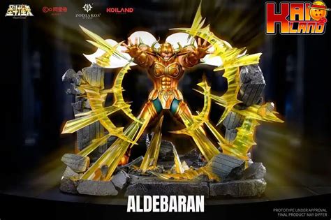 Saint Seiya Zodiakos Studio Aldebaran Licensed Resin Statue Kaioland