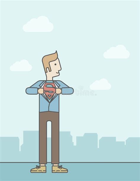 Super Businessman Stock Vector Illustration Of Leader 60358753