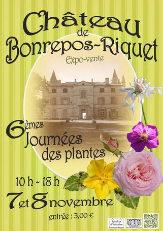 Journ Es Des Plantes Du Ch Teau De Bonrepos Riquet Bonrepos