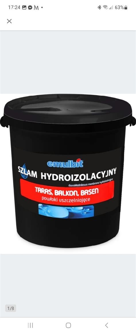 Szlam Hydroizolacyjny Zielonka Kup Teraz Na Allegro Lokalnie