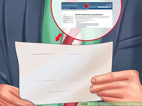 How To Complete A Canadian Gst Return With Pictures Wikihow