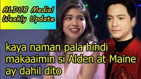 Kaya Naman Pala Hindi Makaamin Si Alden Richards At Maine Mendoza Ay