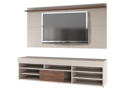 Rack Painel Twin para TV até 55 polegadas Castelo dos Móveis