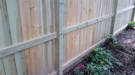 Great Fence Installation With Dog Ear Fence Boards Improves On Basic