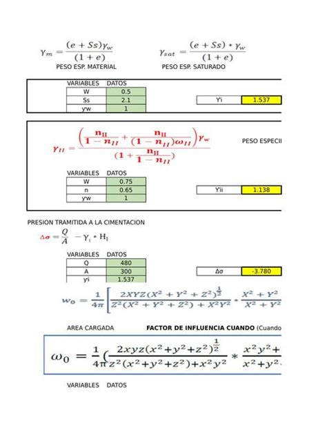Hoja De C Lculo Suelos Ii Edward Hv Udocz
