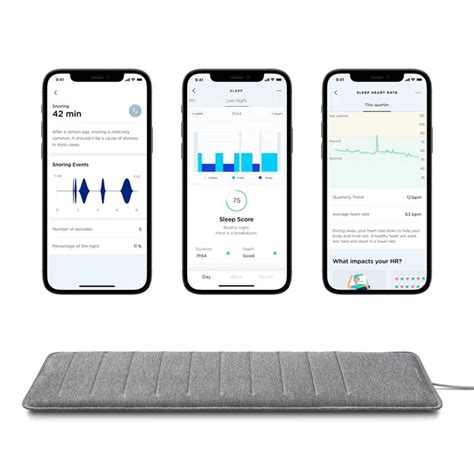 Withings Sleep Analyser Under Mattress Sleep Tracker Nz