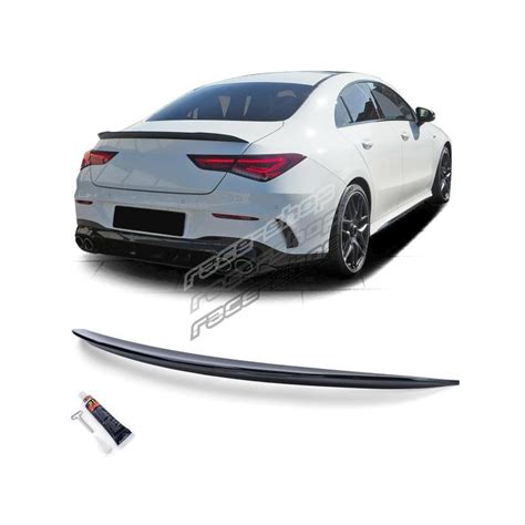 Zadní lip spoiler sport černý lesklá pro Mercedes CLA C118 od 19