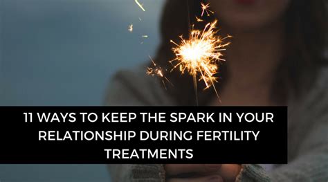 11 Ways To Keep The Spark Alive In Your Relationship During Fertility