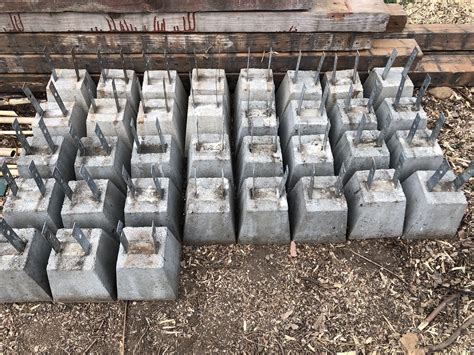 23 8x8 29 Lb Cinder Block Pier With Z Max Strap For Sale In Pasadena