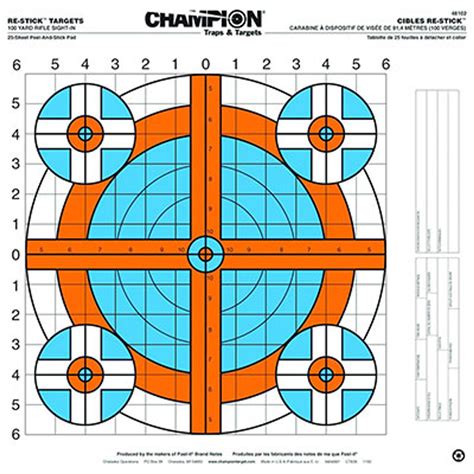 Champion Target Re Stick Redfield Style Precision Sight In Target