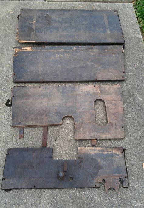 Original 28 Ford Tudor Sedan Wood Floorboards The Hamb