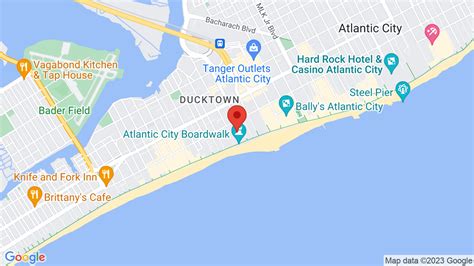 Atlantic City Boardwalk Map Printable