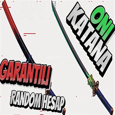 Tr Oni Katana Garant L Random Hesaplar Oto Tesl M