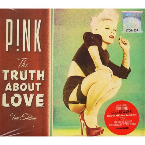 Pink The Truth About Love Digipack Cd Dvd Lazada