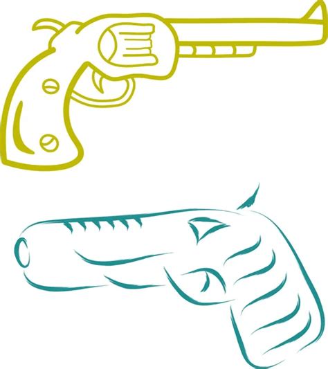 100,000 Dueling pistols Vector Images | Depositphotos