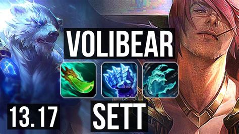 VOLIBEAR Vs SETT TOP 9 1 6 300 Games Dominating NA Master 13