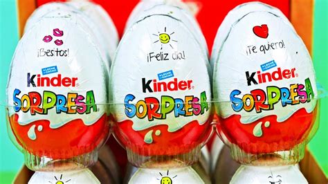 Kinder Niespodzianka Smerfy • Hiszpańskie Niespodzianki • Unboxing Youtube